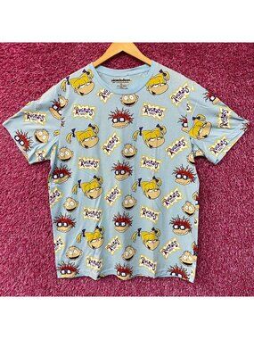 Nickelodeon Rugrats Big Head Cast T-Shirt Size Extra Large